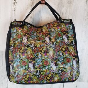Ed Hardy Y2K Vintage Weekender Tote Bag